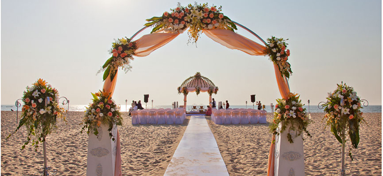 beach wedding venues in goa